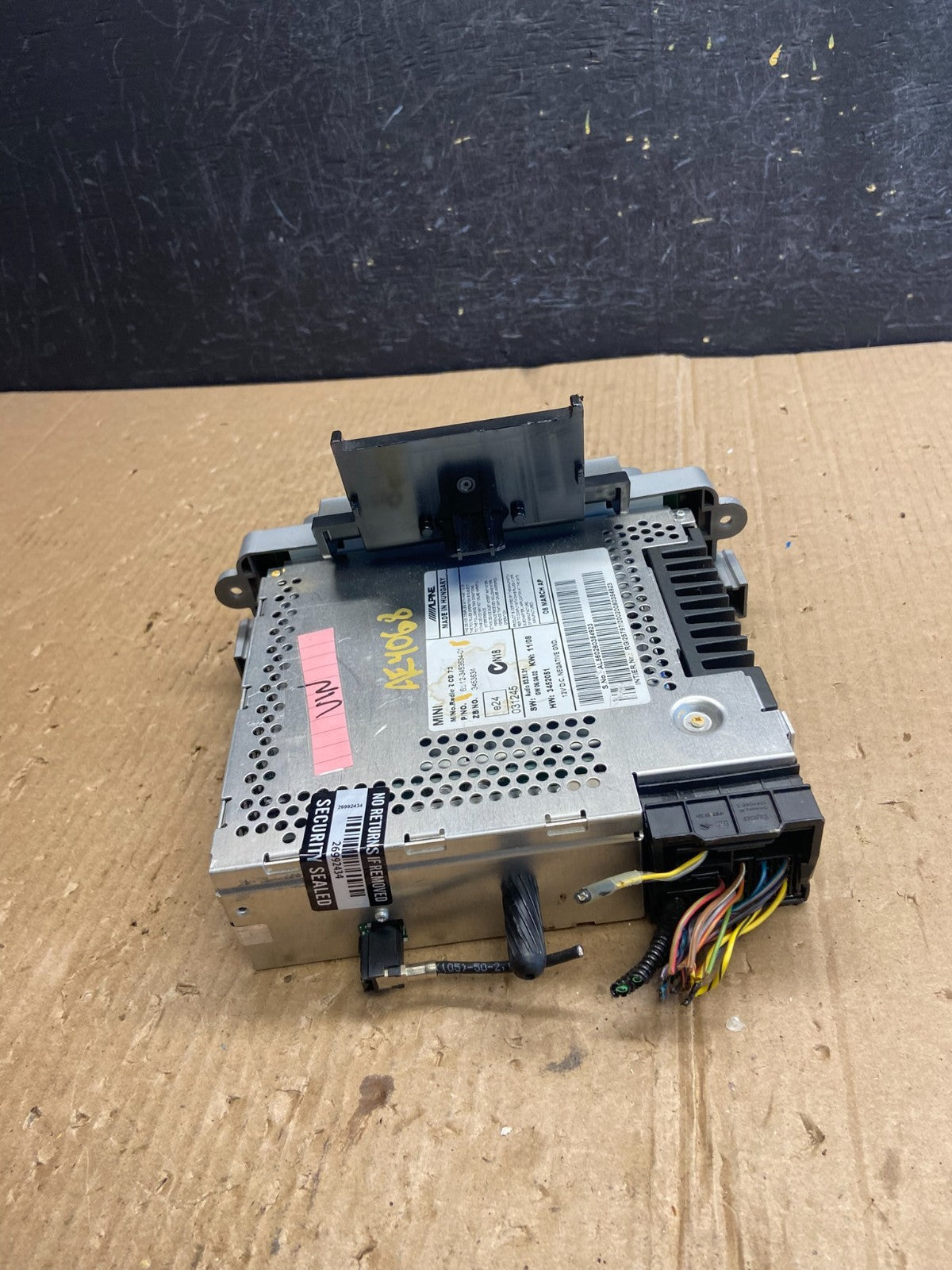 2007 - 2010 Mini Cooper Radio Stereo Receiver CD Player AE4068 DG3