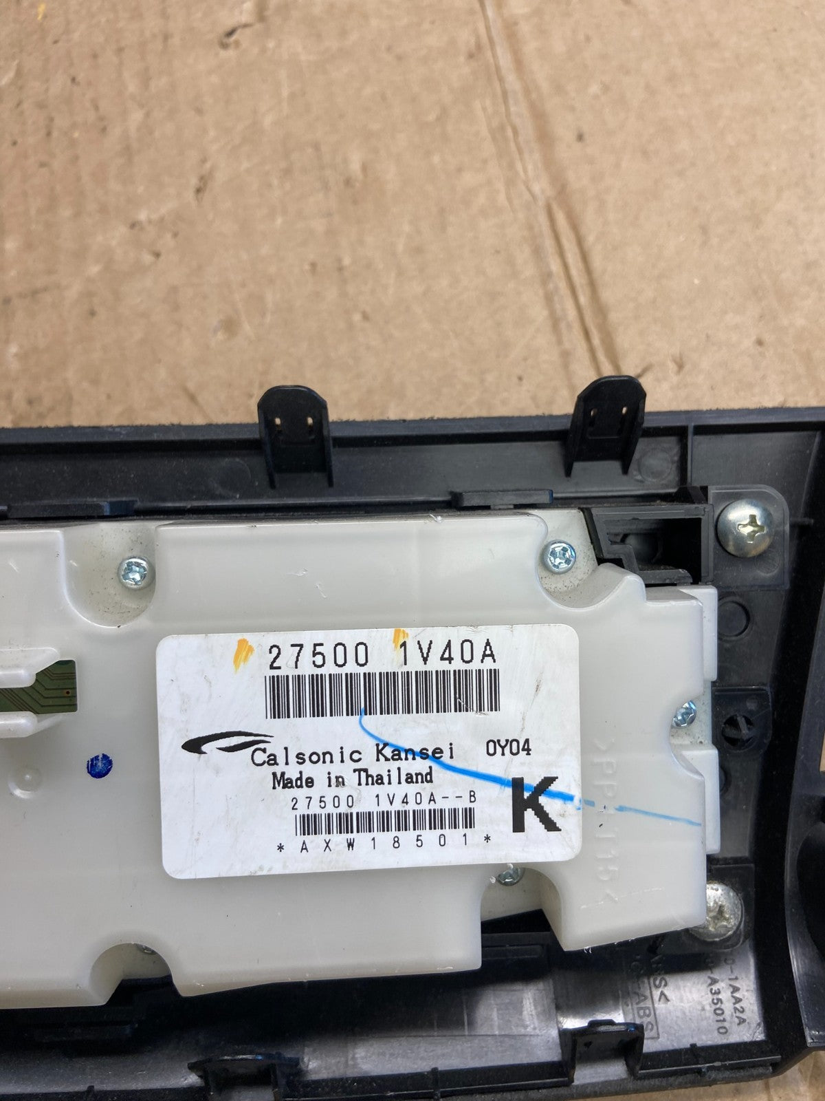 2009 - 2012 Nissan Murano Temperature Climate A/C AC Control Panel ae4268 DG4