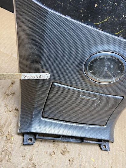 2006 2007 2008 Infiniti Fx35 Center Console Clock Storage Bezel V1697 DG1
