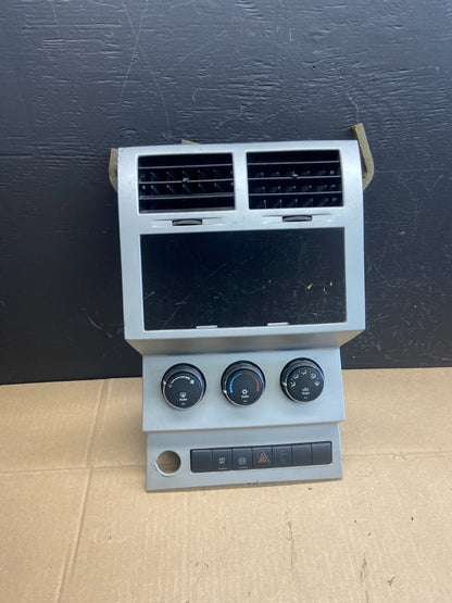 2007 to 2011 Dodge Nitro Dash Climate Temperature Control Radio Bezel ab9299 DG0