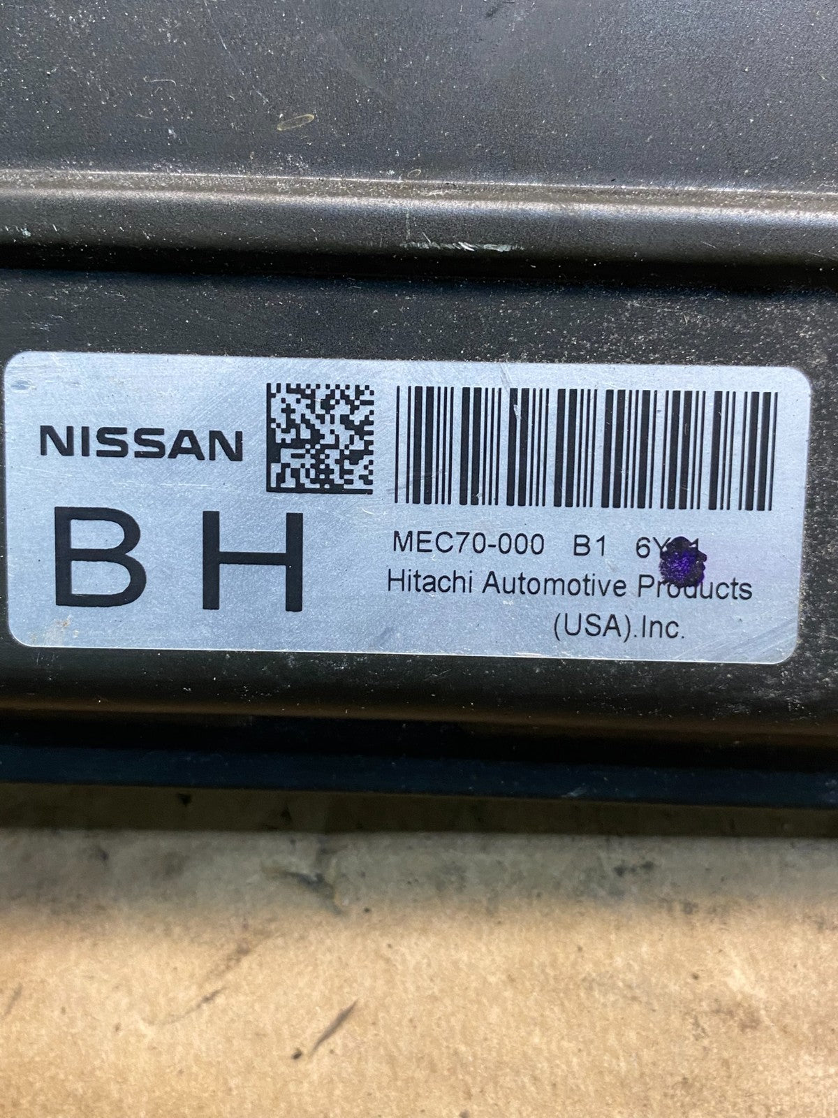 2006 2007 Nissan Pathfinder 4.0L Ecm Ecu Computer Module MEC70-000 B1 AE2097 DW2