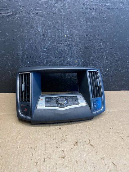 2009-2014 Nissan Maxima Center Console Climate Control Radio Bezel ac6690 DG0