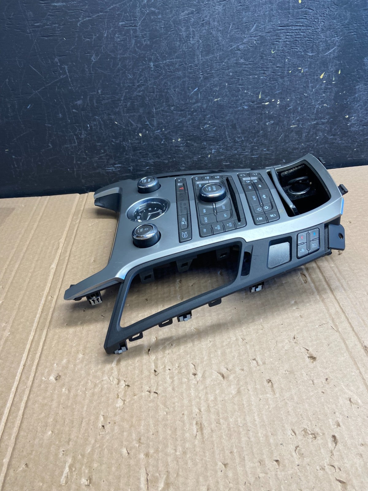 2008-2012 Cadillac CTS A/C Heater Radio Climate Control Panel Bezel OE af6200 DG1