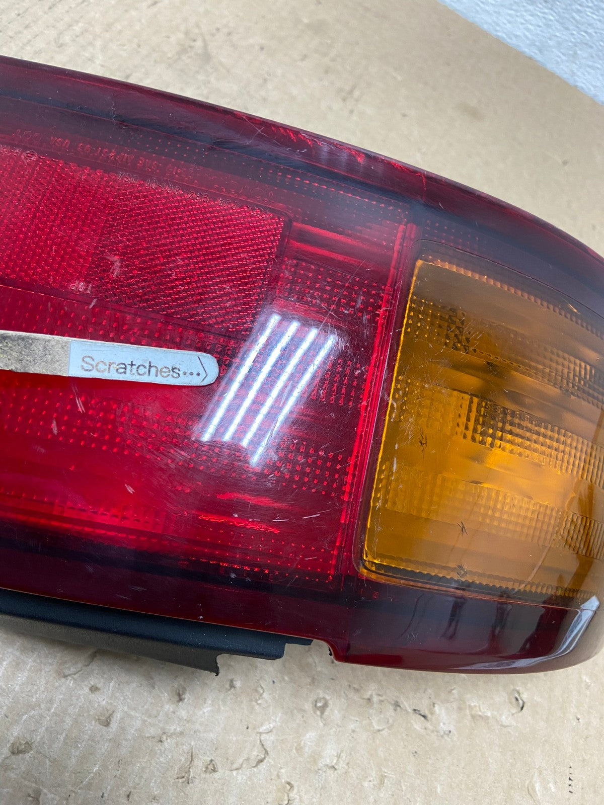 1995 - 1996 Toyota Camry Sedan Left Driver Side Lh Tail Light Lamp AF9842 LK3