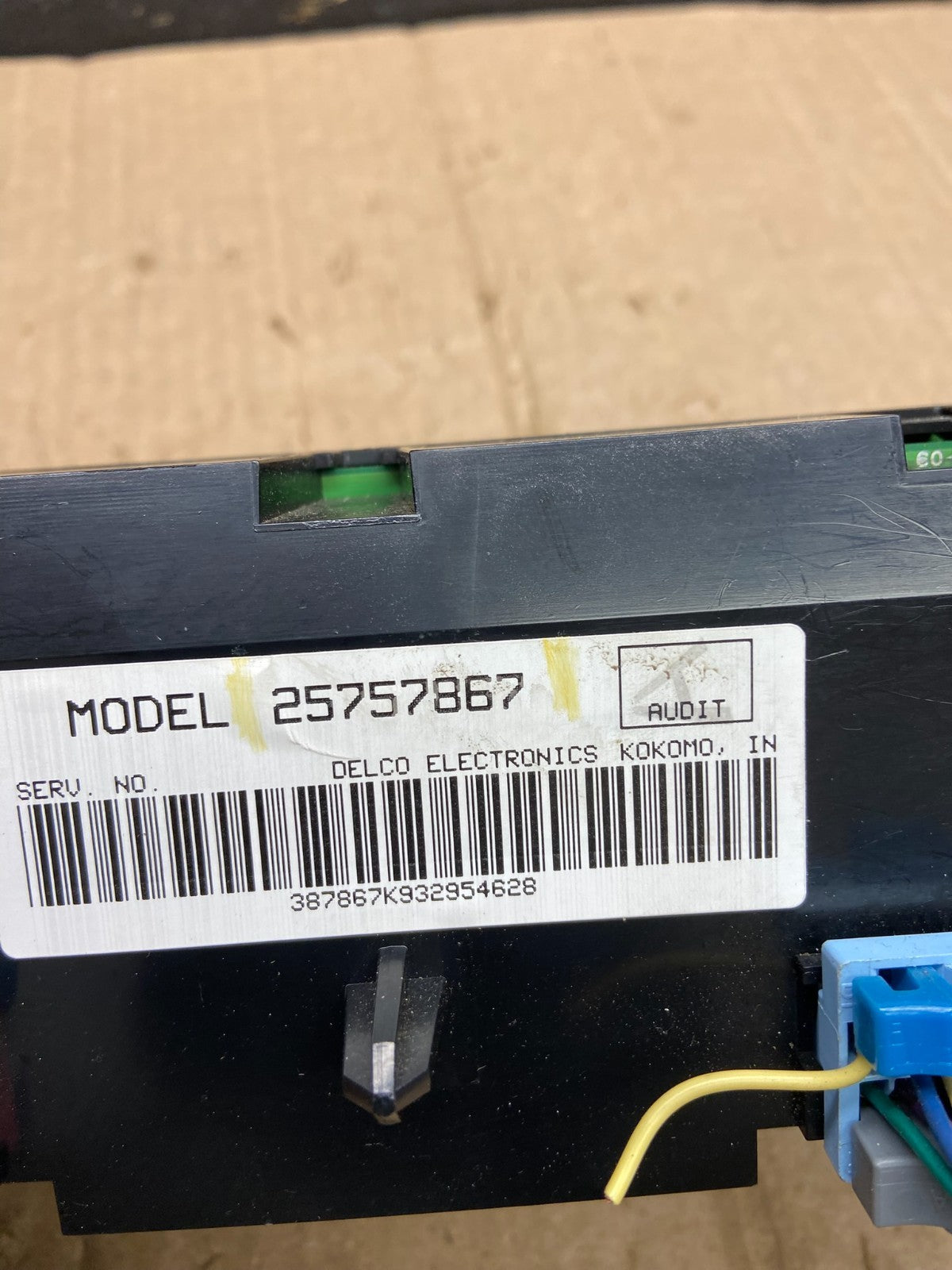 2000 to 2005 Cadillac Deville Heater Climate Control Panel AB1790 DG4