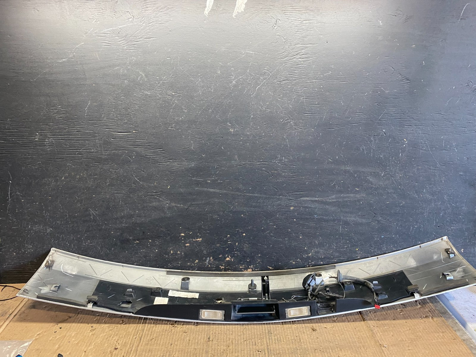2011-2018 Dodge Grand Caravan Rear Tail Gate Trim Molding Panel OEM S9717 DG8