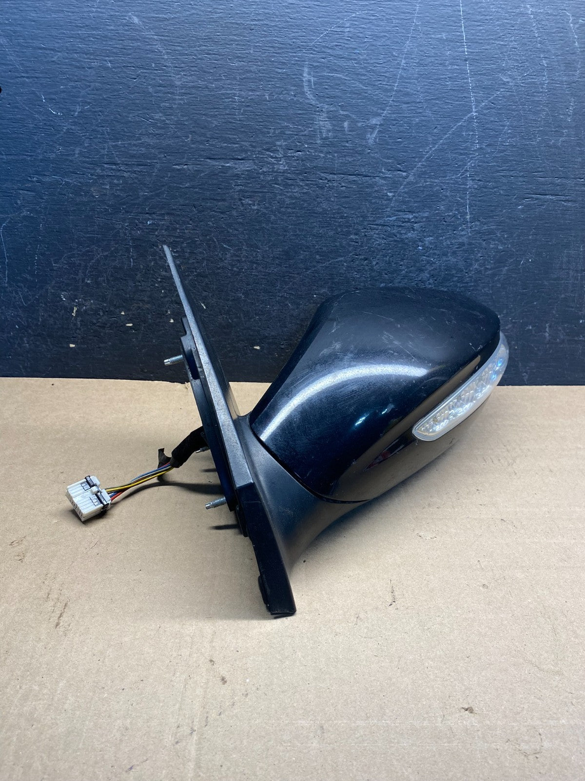 2011 - 2015 Hyundai Sonata Left Driver View Turn Sgn Door Mirror AG1927 MS1