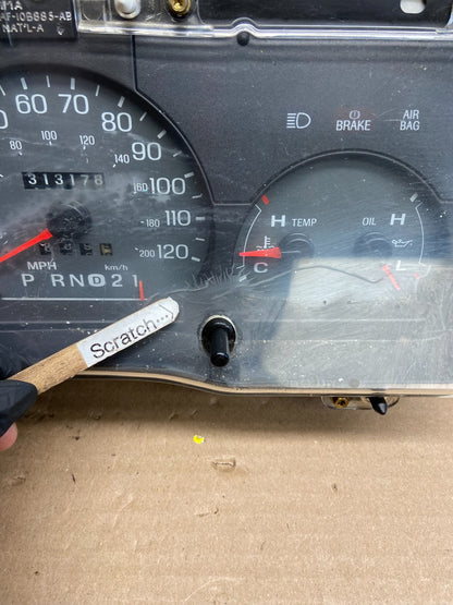 2001 to 2005 Mercury Grand Marquis Speedometer Cluster Gauge AG0291 DG1
