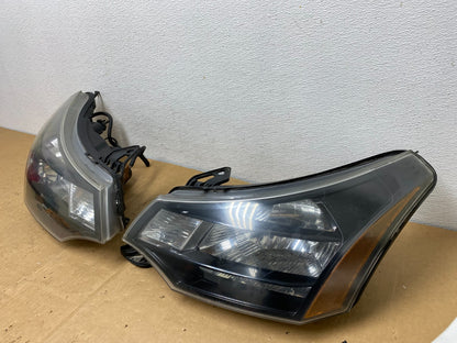 2008 2009 2010 2011 Ford Focus Left+Right Headlights Halogen DEPO AC8620 DW2