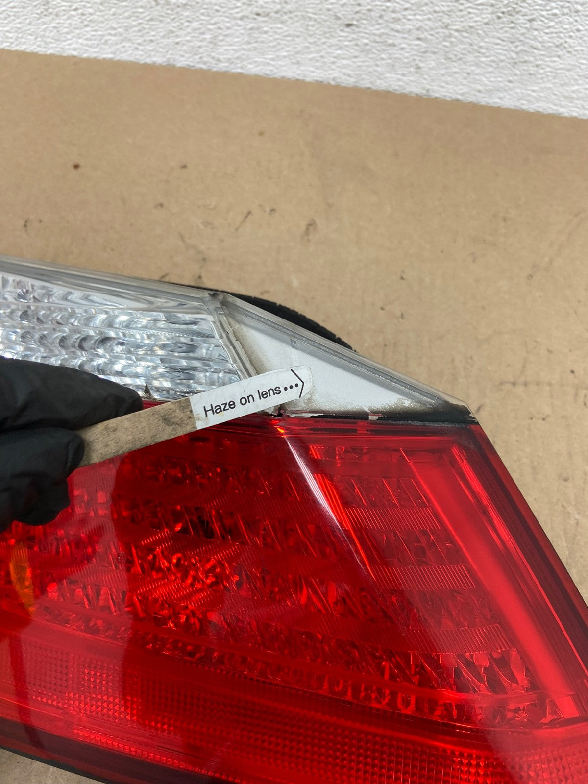 2013 to 2015 Honda Accord Sedan Left Driver LH Inner Tail light AB4556 LK4