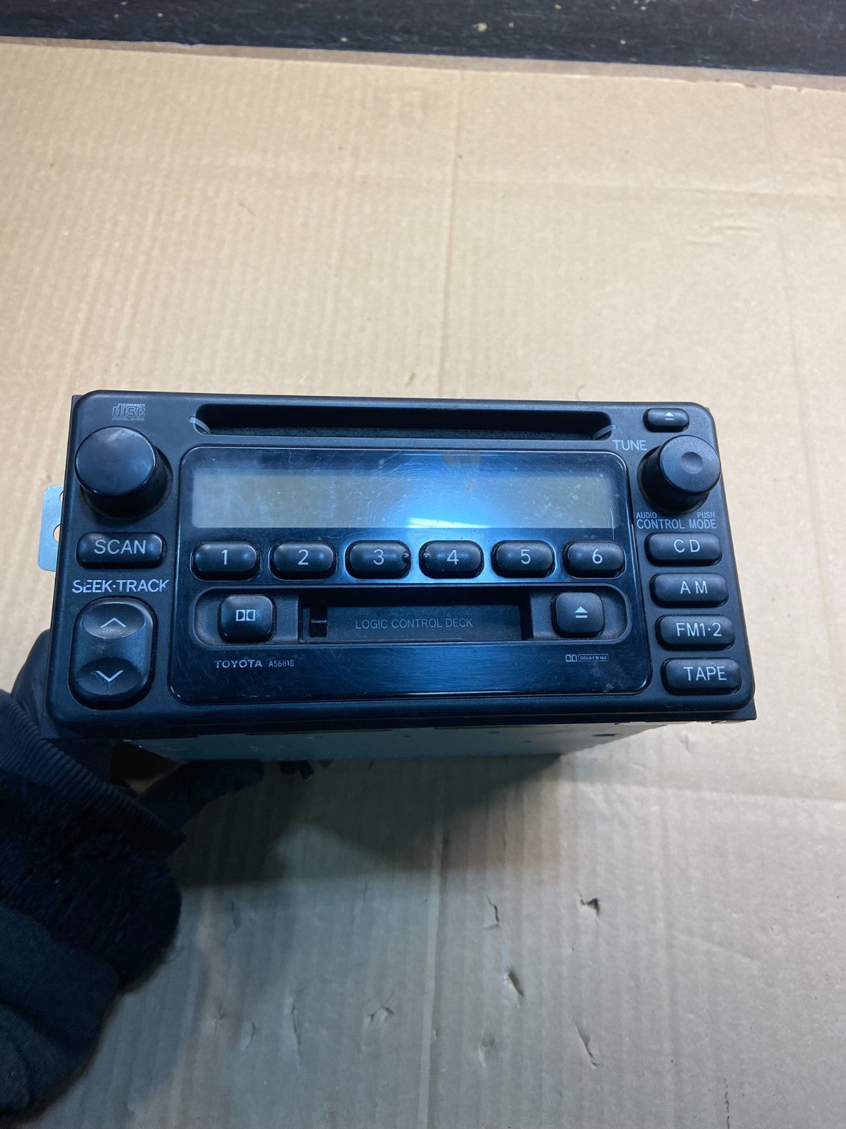 2001 2002 Toyota Rav4 Am Fm Cd Player Radio Receiver OEM Y3646 DG5