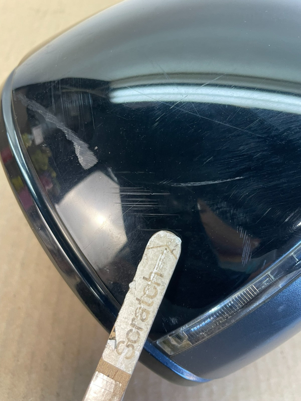 2009 to 2012 Audi Q5 Right Passenger Side Door View Power Mirror AG2709 MS7