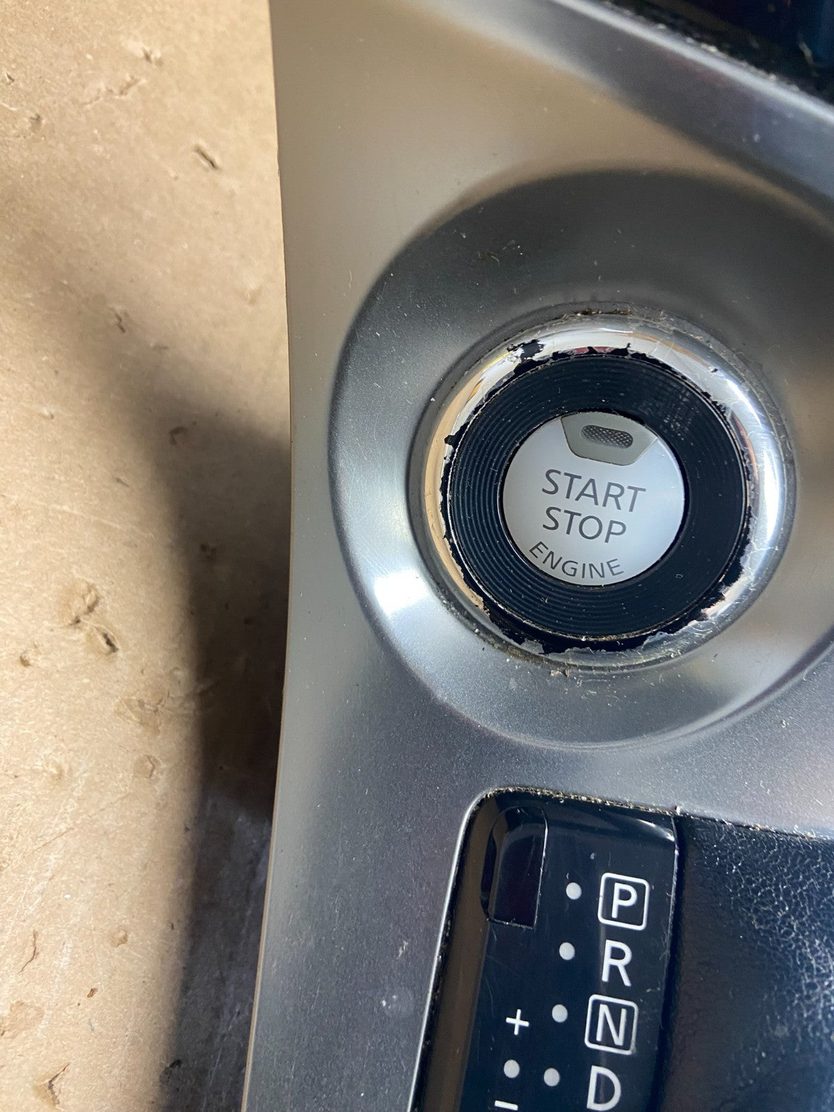 2016 to 2019 Nissan Maxima Climate Control Shifter Floor Bezel Trim OE AE3984 DG2