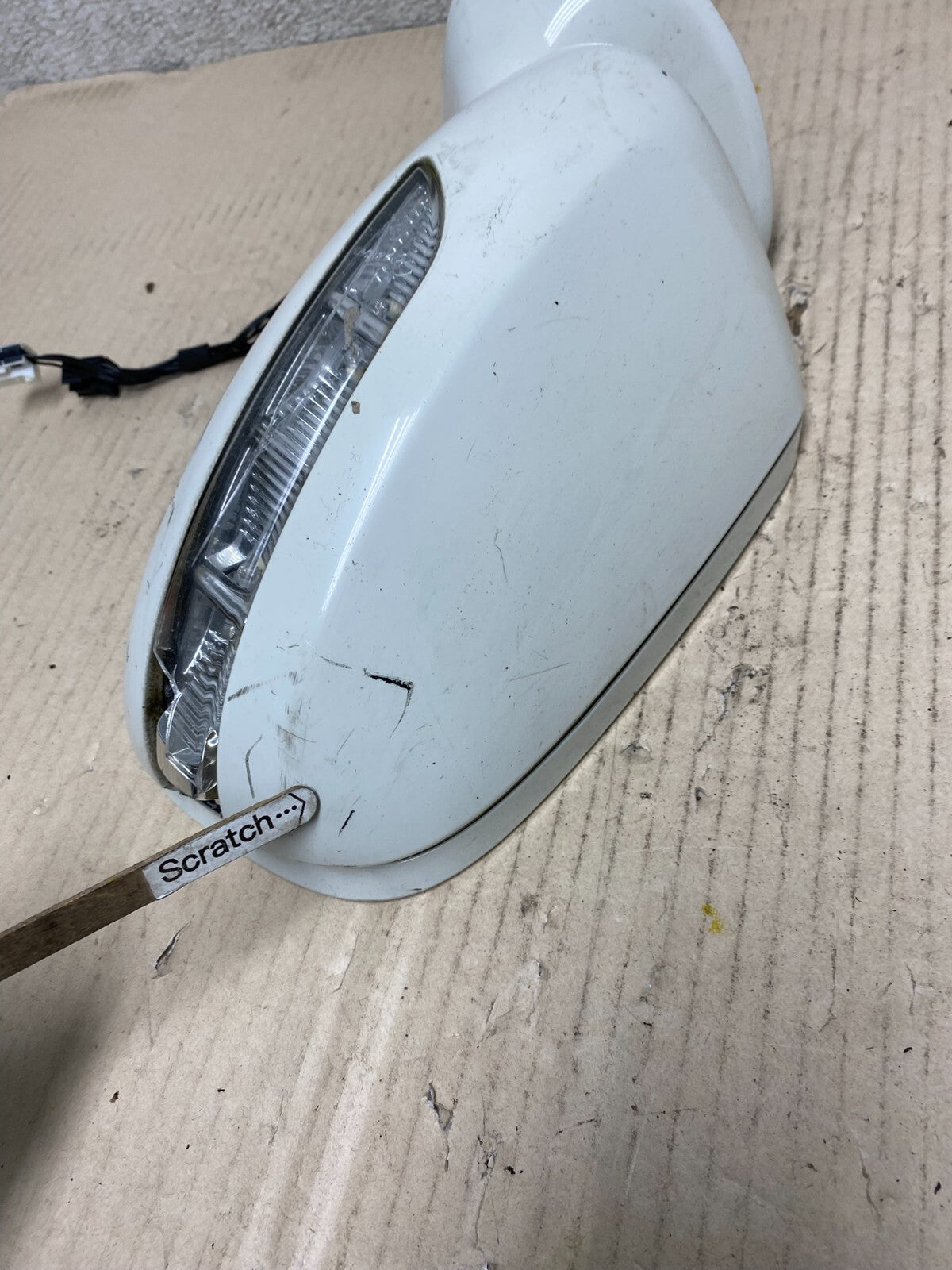 2007-2009 Mercedes E-Class  Left Driver Lh Side Door Mirror Turn Signal O2834 DG5