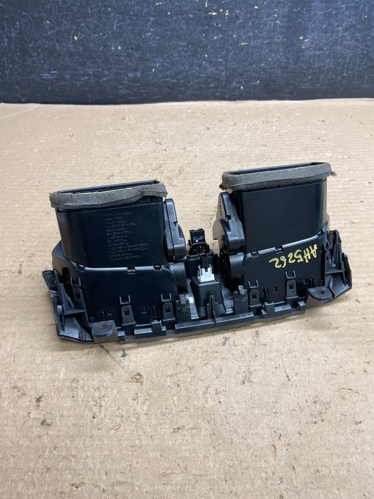 2013 to 2015 Nissan Sentra Air Vents Top Dash Center Hazard Switch AH5262 DG4