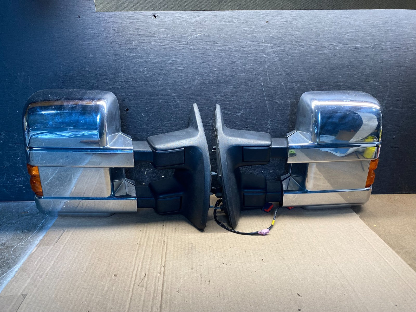 2008 - 2016 Ford F250 F350 Left+Right Set Turn Sgn Door Heated Mirror af6968 DG0