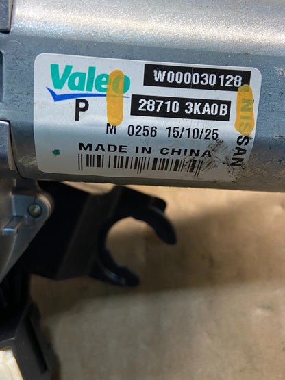 2013-2016 Nissan Pathfinder Back Door Rear Wiper Motor Wiper Blade AG1601 DW6