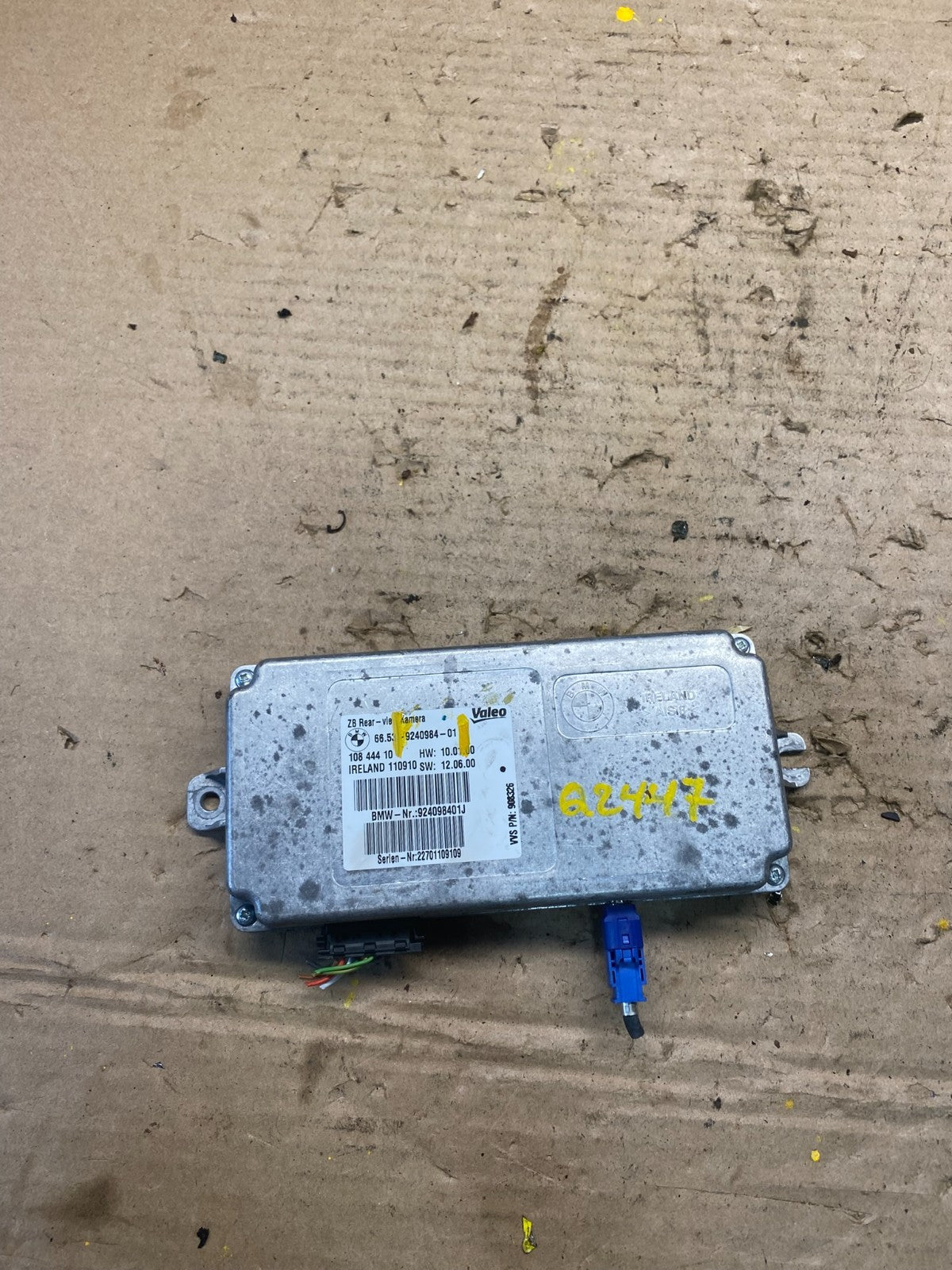 2007 to 2011 BMW Rear View Camera Control Module q2447 DG5