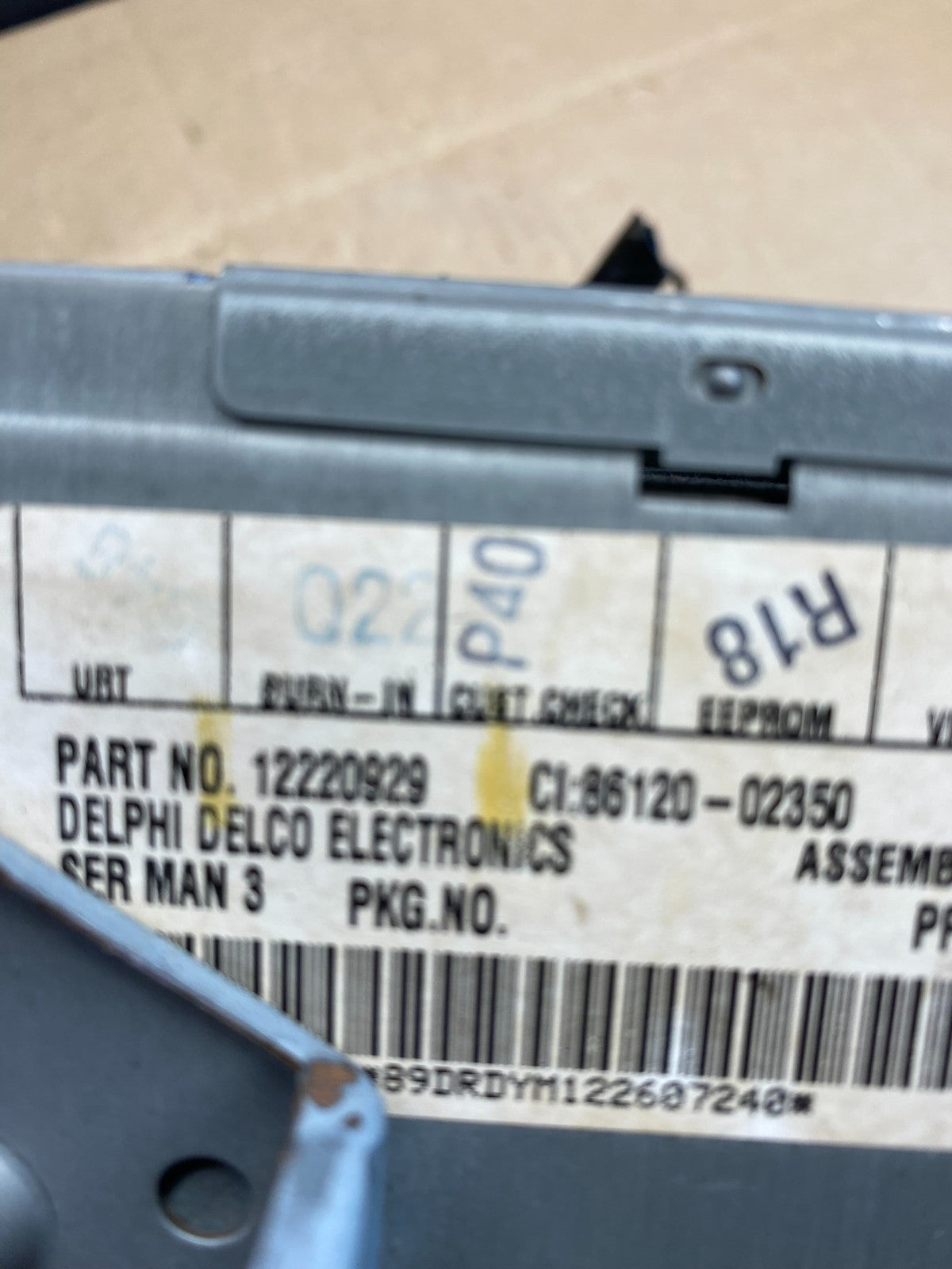 2003 - 2008 Pontiac Vibe GMC 6 Disc AM FM Radio Player Receiver AB9578 DG4