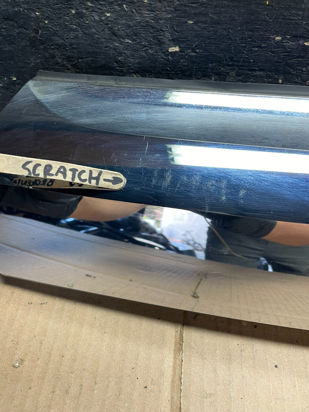 2011-2015 GMC Terrain Tailgate Liftgate Chrome Molding with Camera C21763