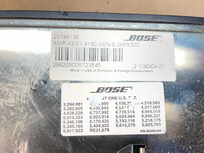2003 to 2007 Cadillac CTS Radio Stereo Audio Amplifier Amp 25746136 AC5380 DG2