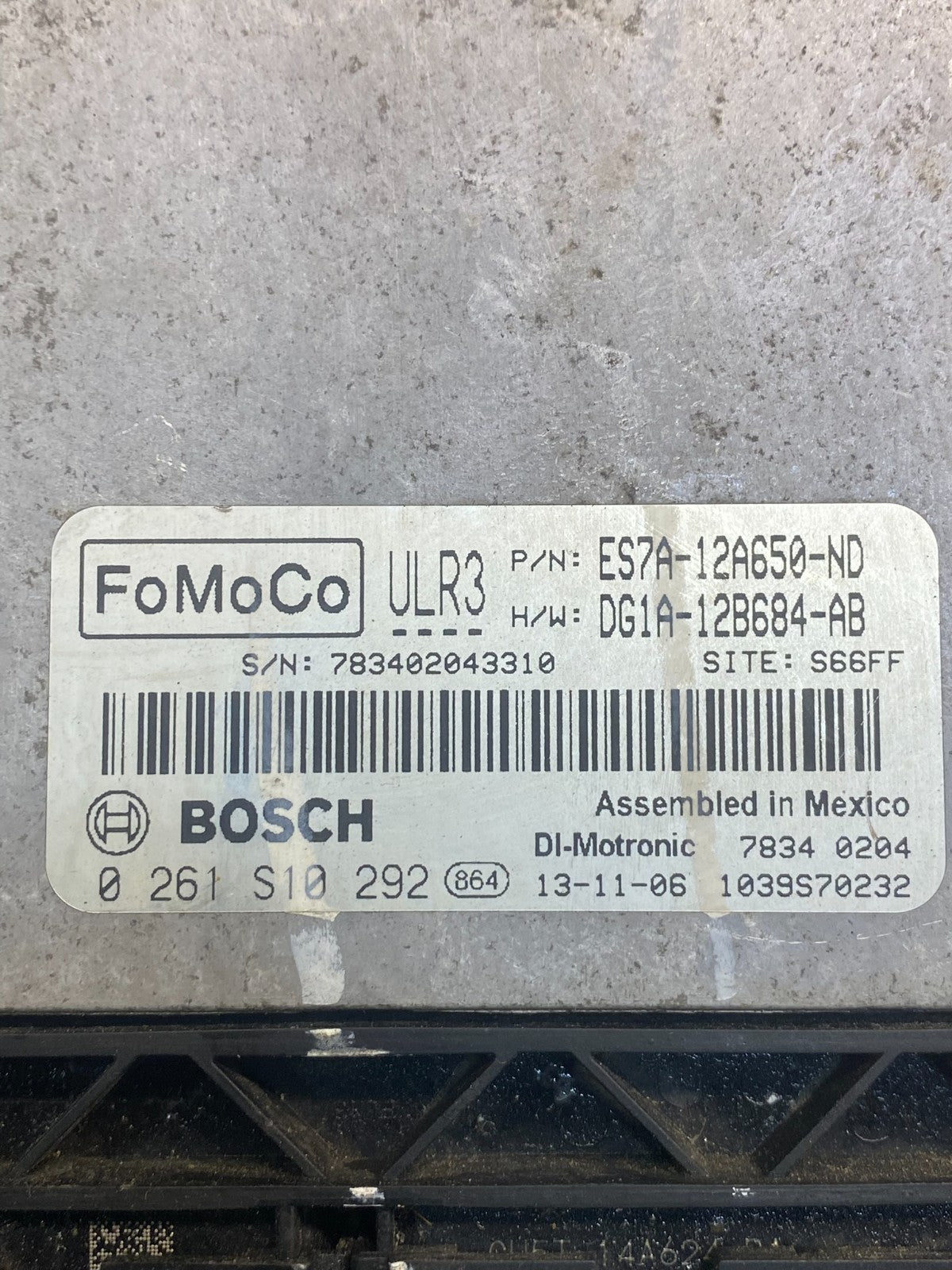 2014 2015 2016 Ford Fusion Engine Control Unit ECU Computer Module AC9024 DG2