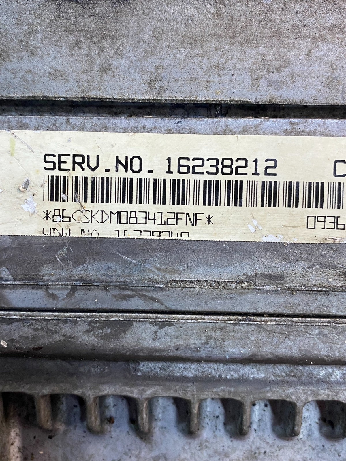 1998 Chevrolet Camaro Engine Control Module ECM ECU AE7992 DG2