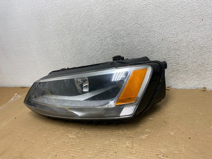2011 to 2014 Volkswagen Jetta Left Driver LH Headlight Halogen DEPO AG9230 DW1