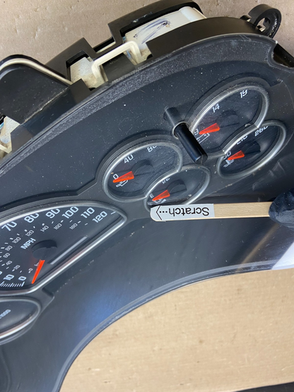 2002 - 2005 GMC Envoy Speedometer Cluster Gauge AH13893