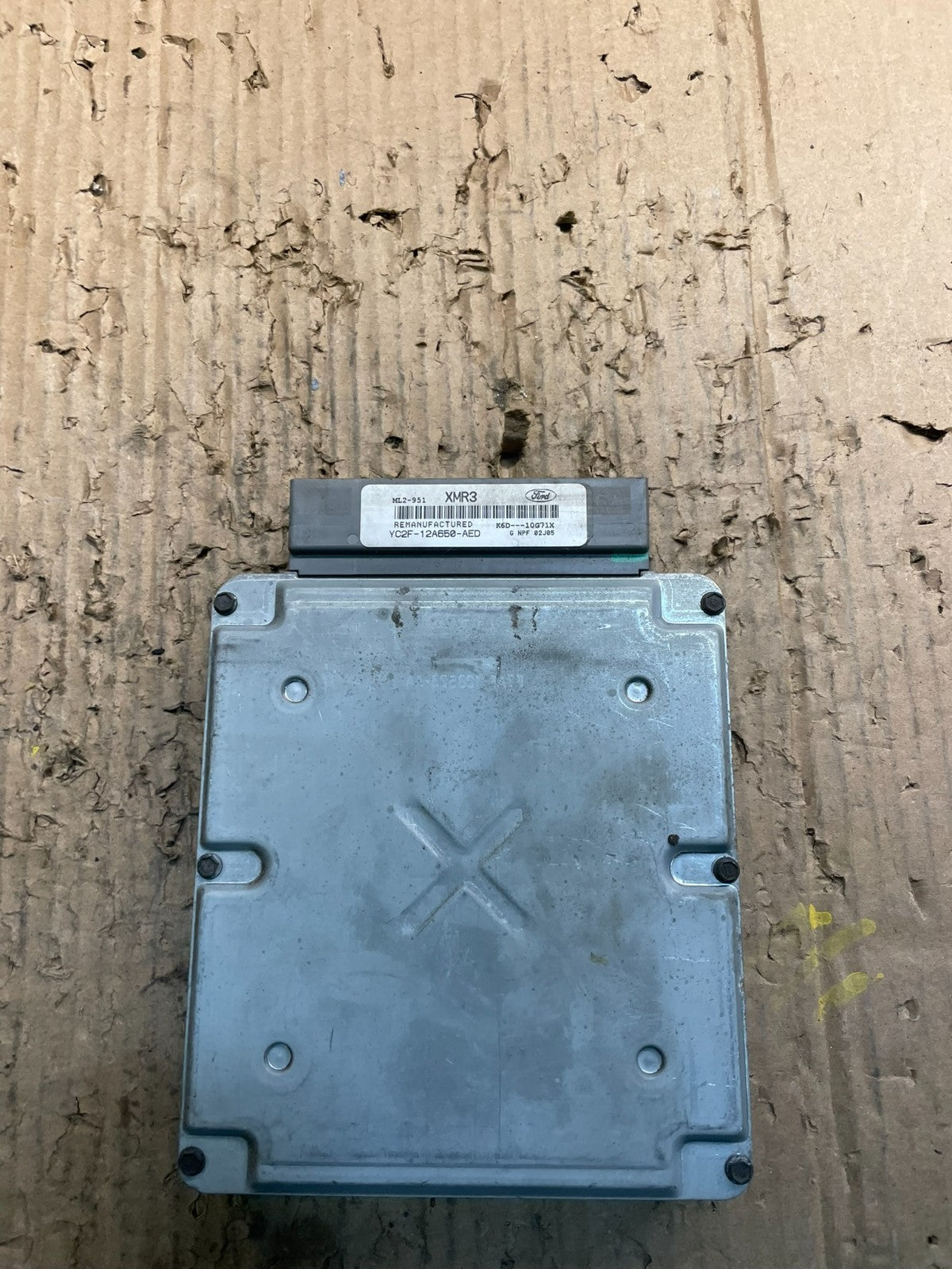 2002 Ford Van E150 E250 4.2L Engine Control ECU ECM yc2f-12a650-aed X4197 DG0