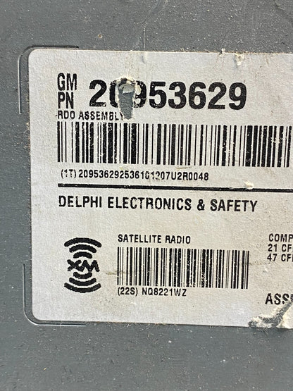 2009 2010 2011 Cadillac CTS Am Fm Cd Player Radio Receiver af7829 DG6