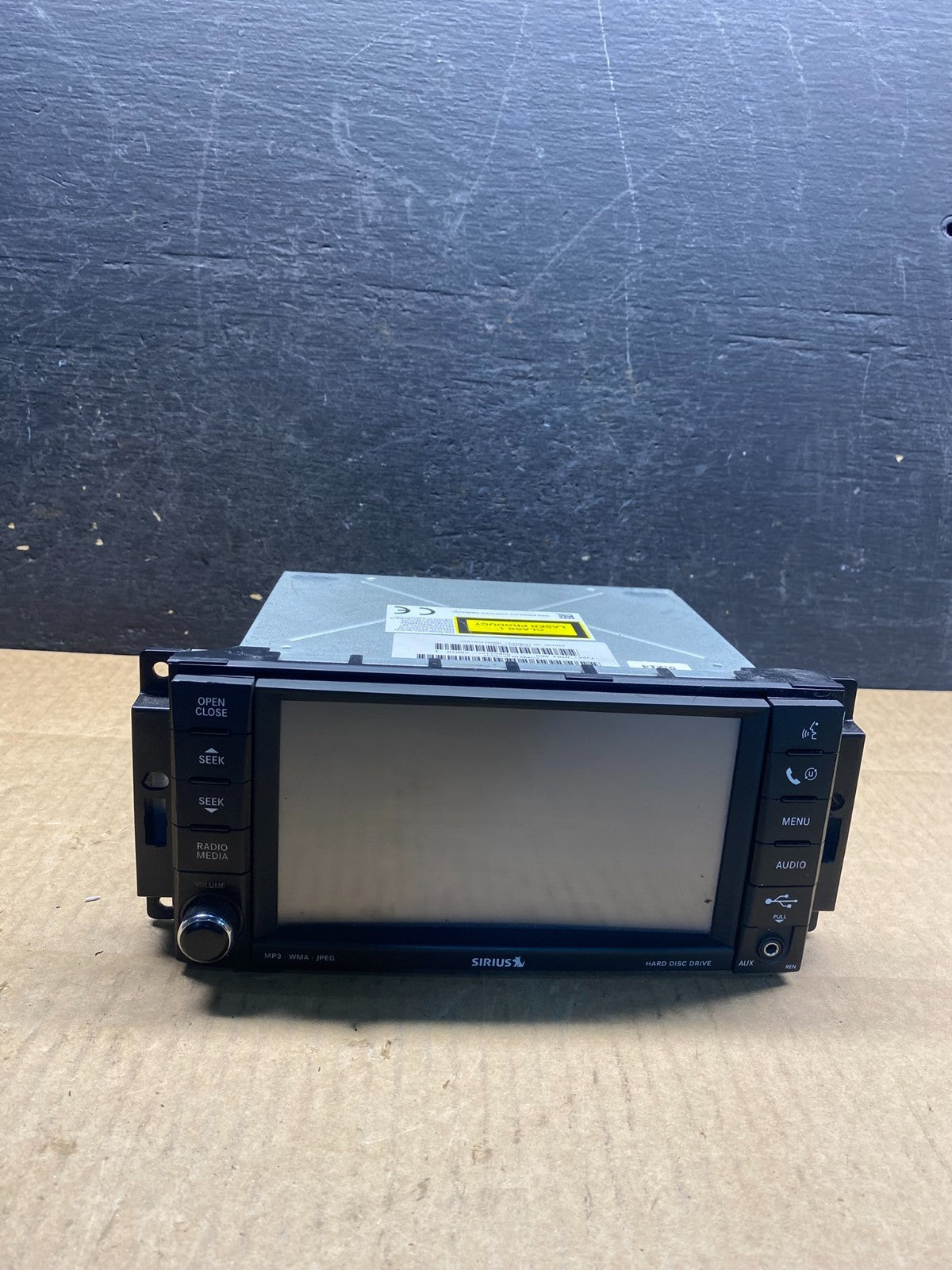 2007 2014 Jeep Dodge Chrysler Screen Display CD Player Satellite Radio AG9525 DG0