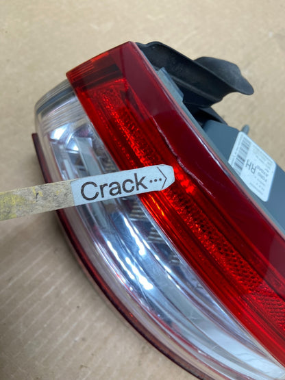 2013 to 2016 Ford Fusion Right Passenger RH Side Tail Light AF9650 DW4