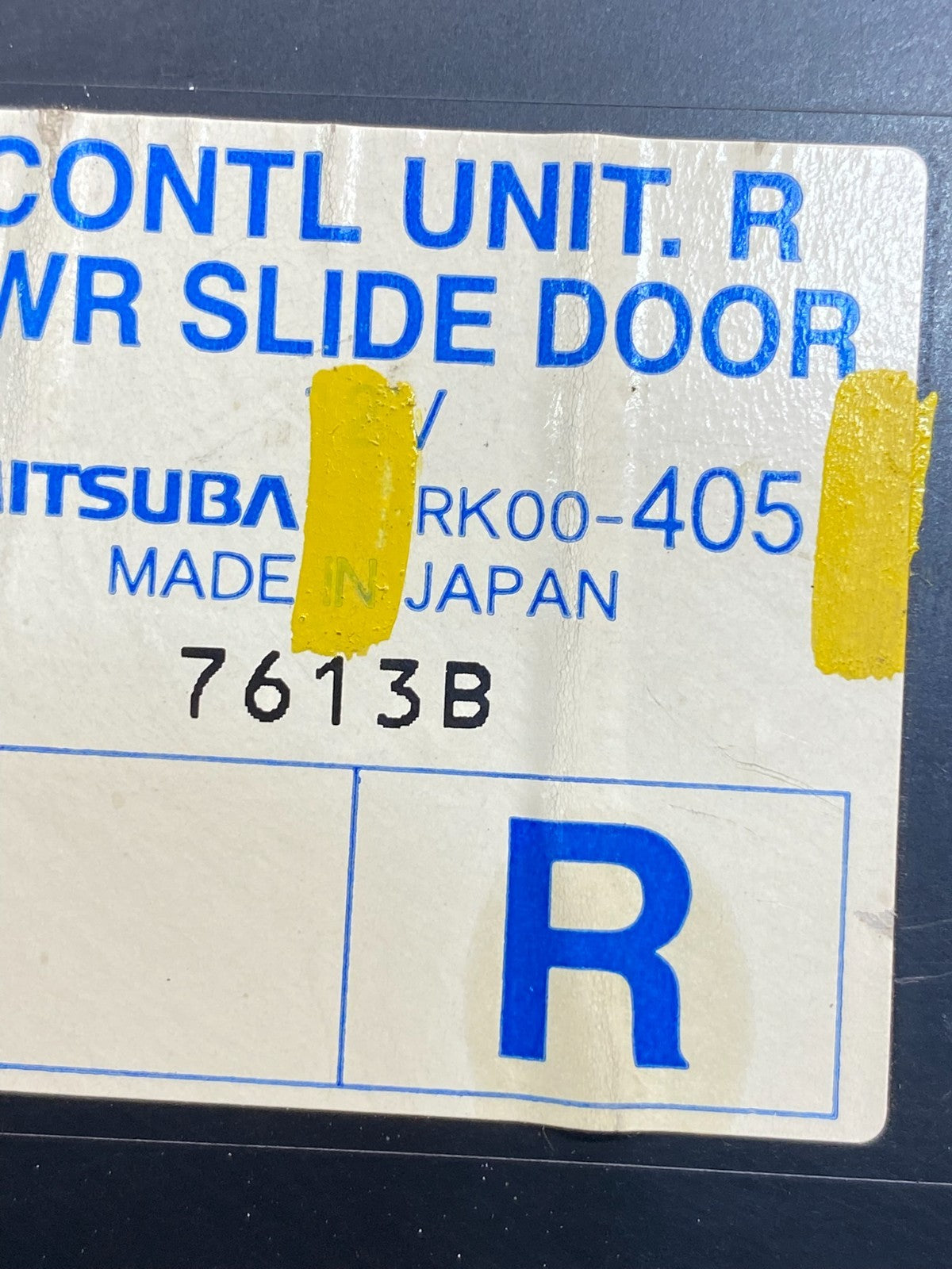 2005 - 2010 Honda Odyssey Rear Right Passenger Sliding Door Module AD9578 DW2