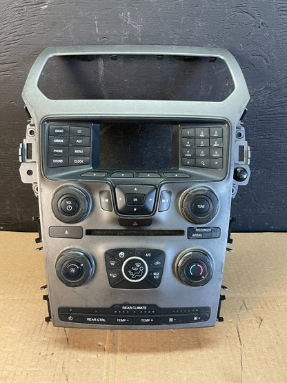 2011 to 2014 Ford Explorer Radio Climate Control Trim Bezel Panel ac2346 DG0