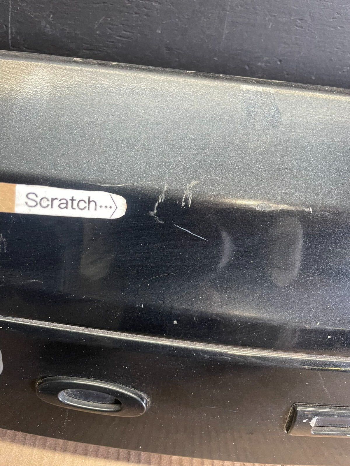 2011-2018 Dodge Grand Caravan Black Rear Tail Gate Trim Molding Panel OEM D51943