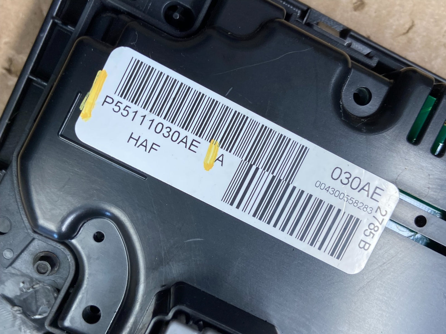 2008 to 2010 Chrysler 300 Dash Heater A/C Climate Control Radio Panel AG5137 DG6