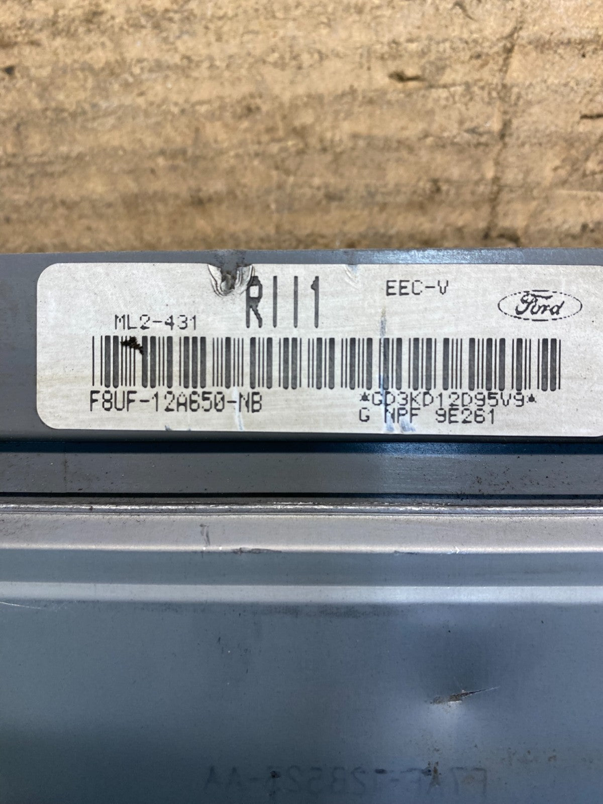 1998 1999 Ford Van E150 E250 4.6L Engine Control Module Unit ECU ECM AA7270 DG3