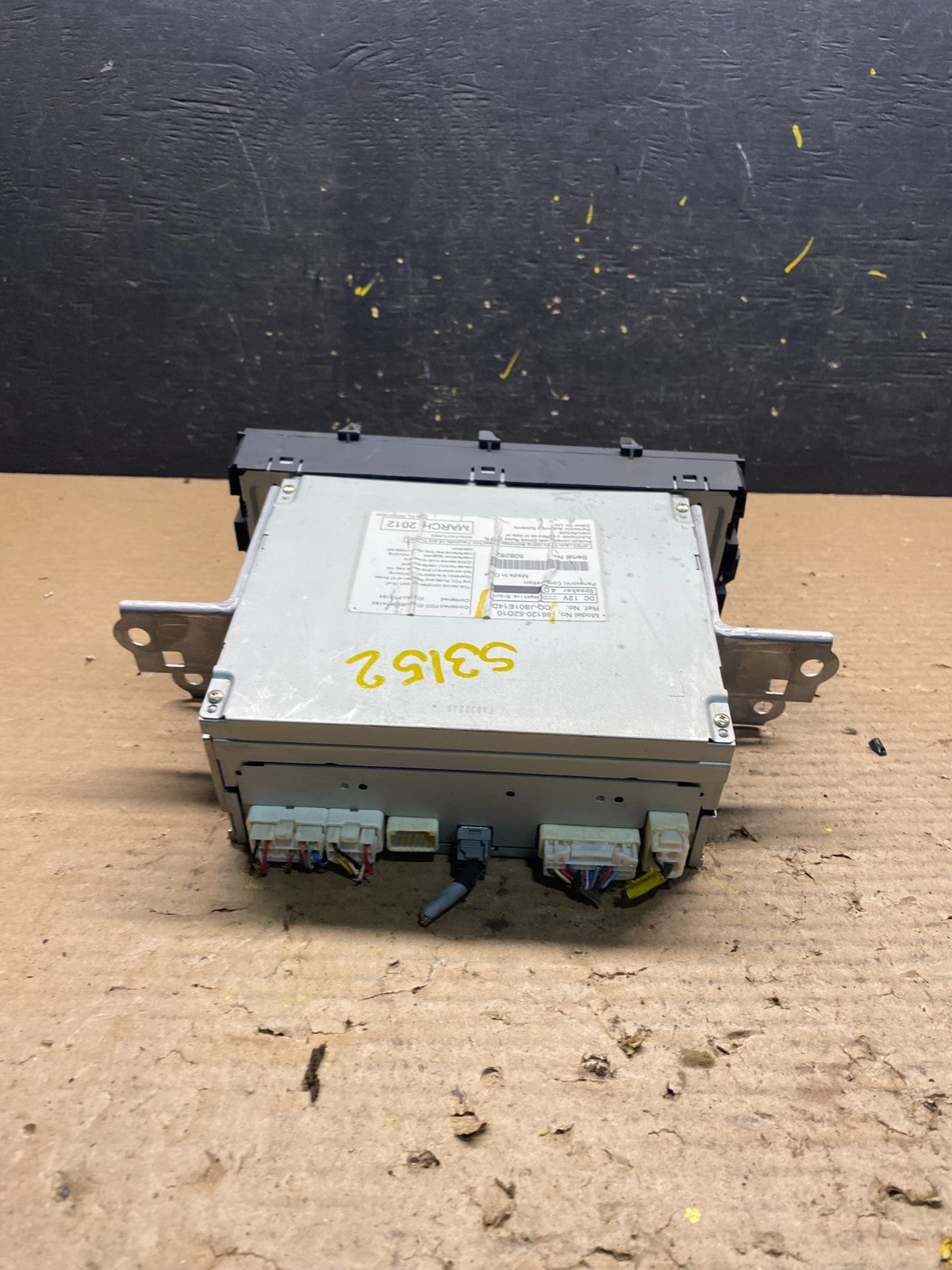 2012 to 2013 Toyota Prius OEM Radio Single CD Player Receiver s3152 DG3
