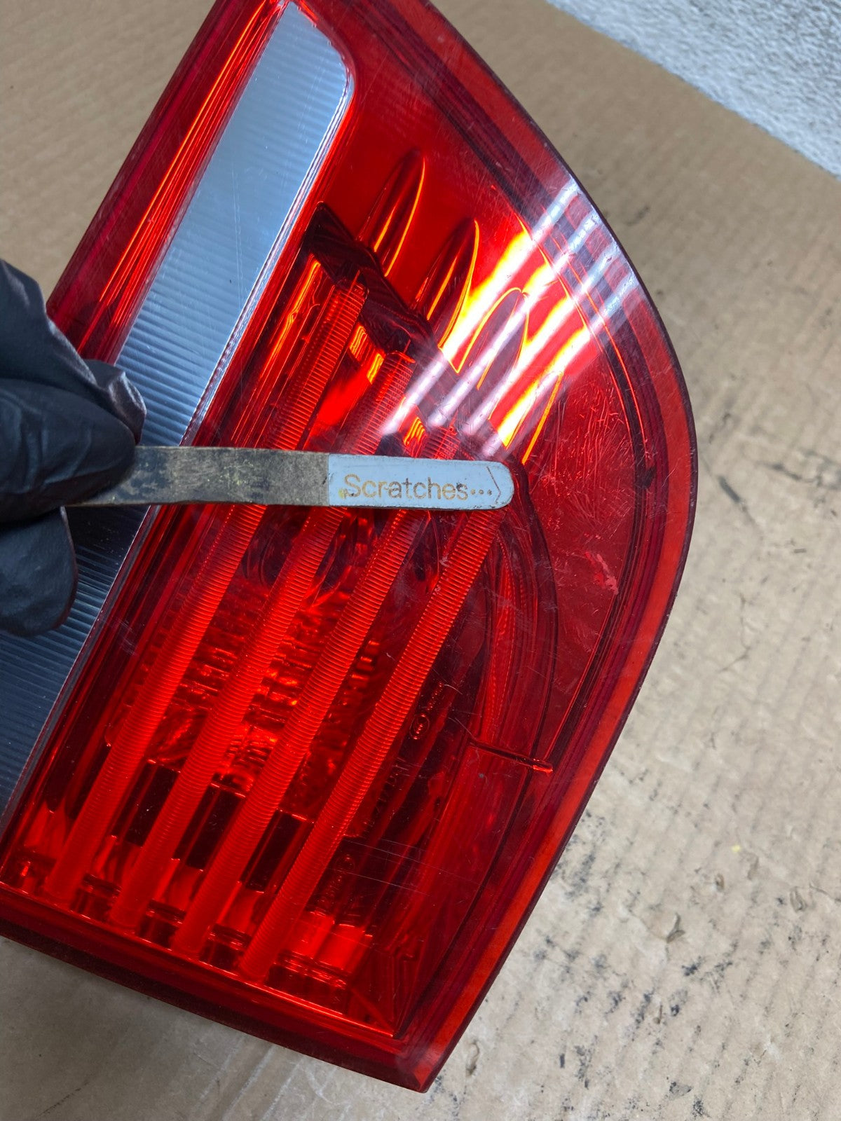 2008 to 2012 Bmw X6 E71 Left Driver Lh Side Inner Tail Light AI6569 LK3