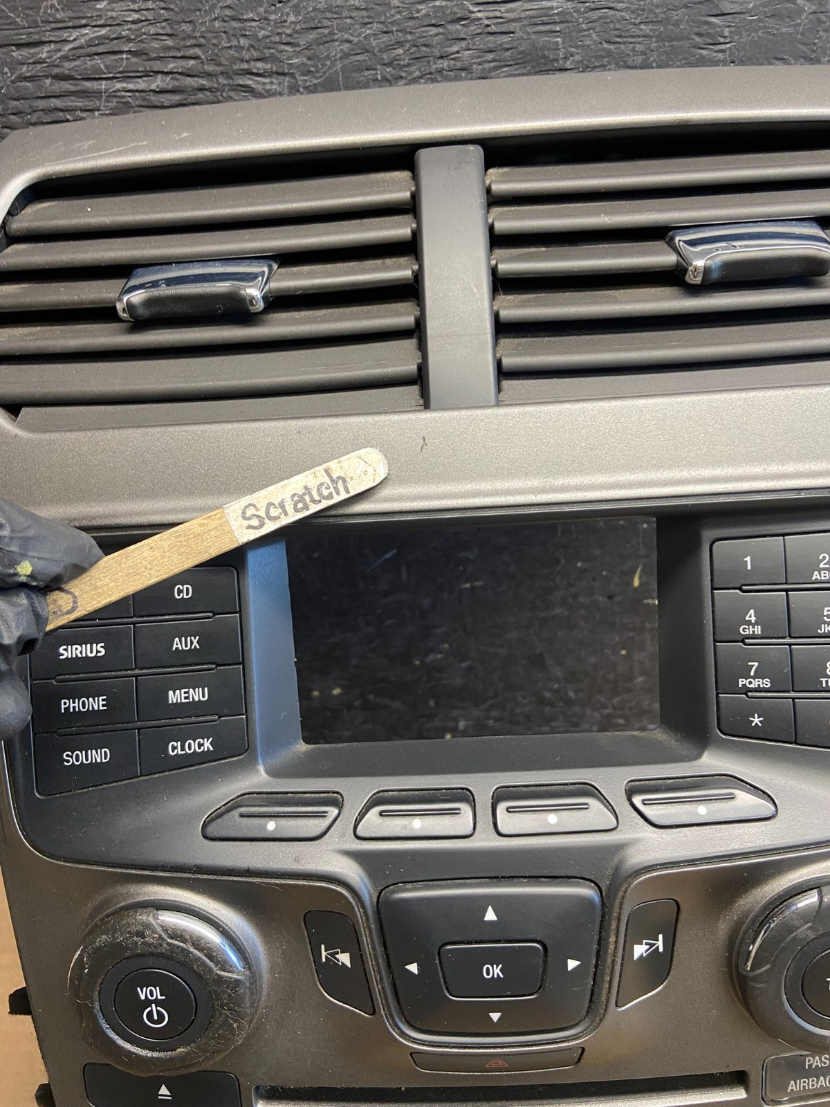 2014 2015 Ford Explorer Radio Climate Control Trim Bezel Panel af2583 DG2