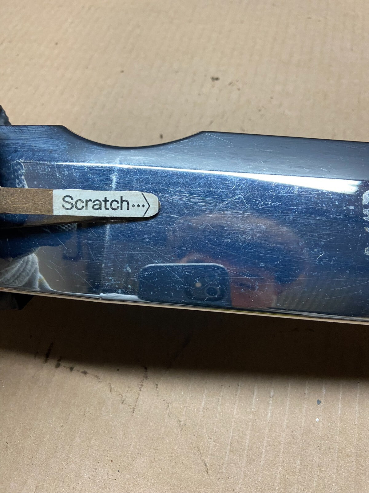 2010-2015 Cadillac SRX Rear Liftgate Tailgate Finish Molding W/ Camera E8442 DG14