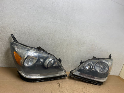 2005 2006 2007 Honda Odyssey Left+Right Set Halogen Headlights W3565 DW2