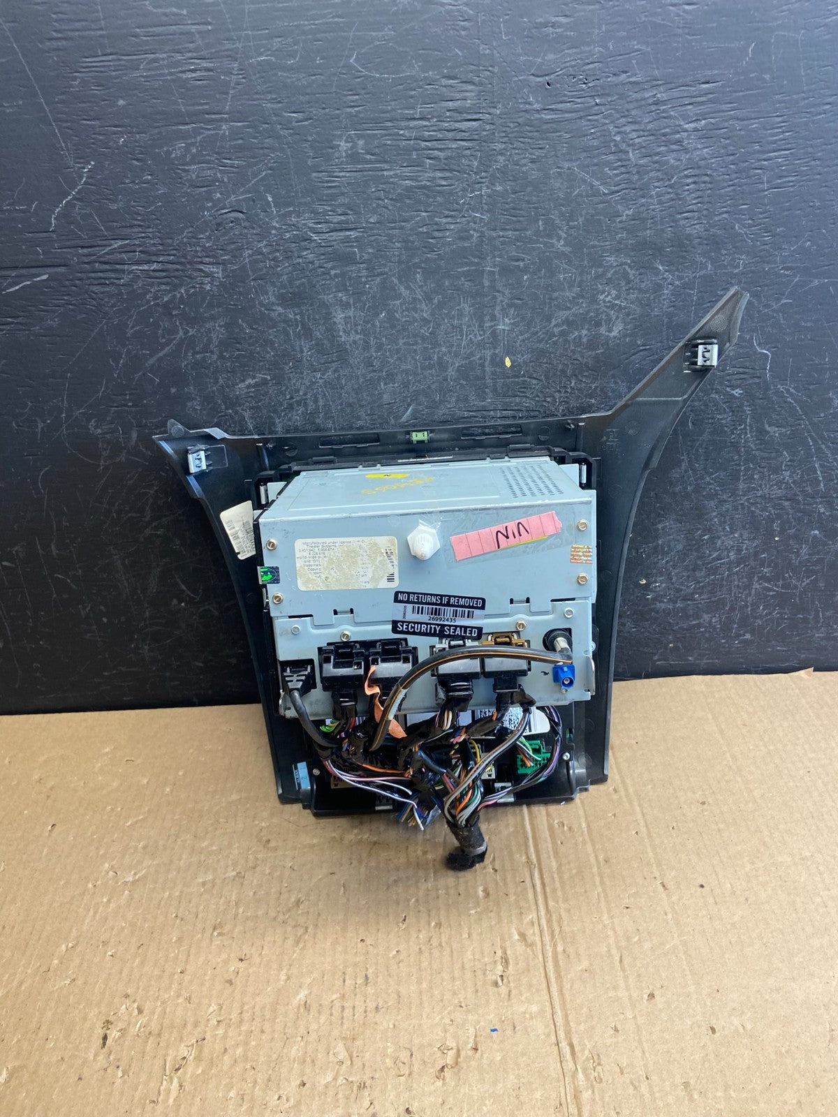 2008-2012 Chevrolet Traverse Climate Control Radio Screen Bezel Panel AE4065 DG6