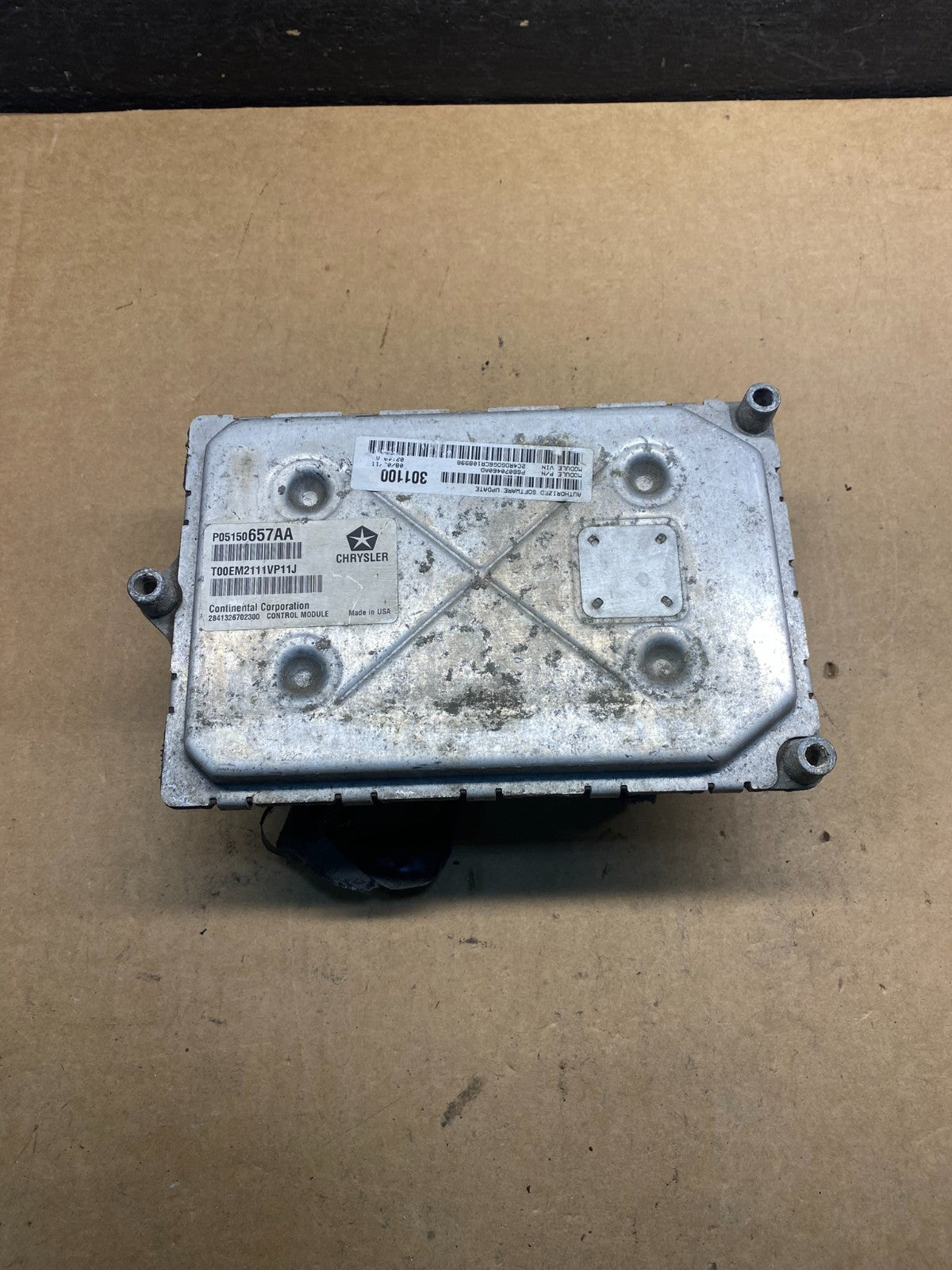 2012 Dodge Grand Caravan Town & Country ECM ECU Engine Computer ah7028 DG1