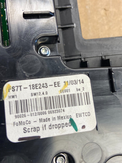 2013 to 2017 Ford Fusion Radio Climate Control A/C Control ad2277 DG5