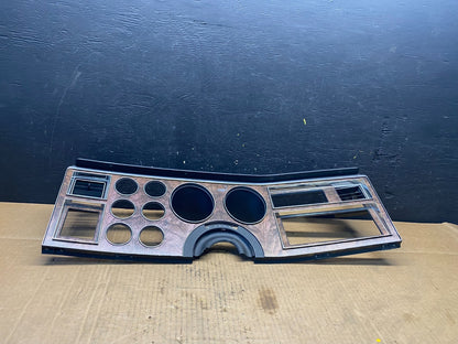 1982 - 1989 Chrysler Fifth Avenue Speedometer Cluster Bezel Trim O1472 DG1