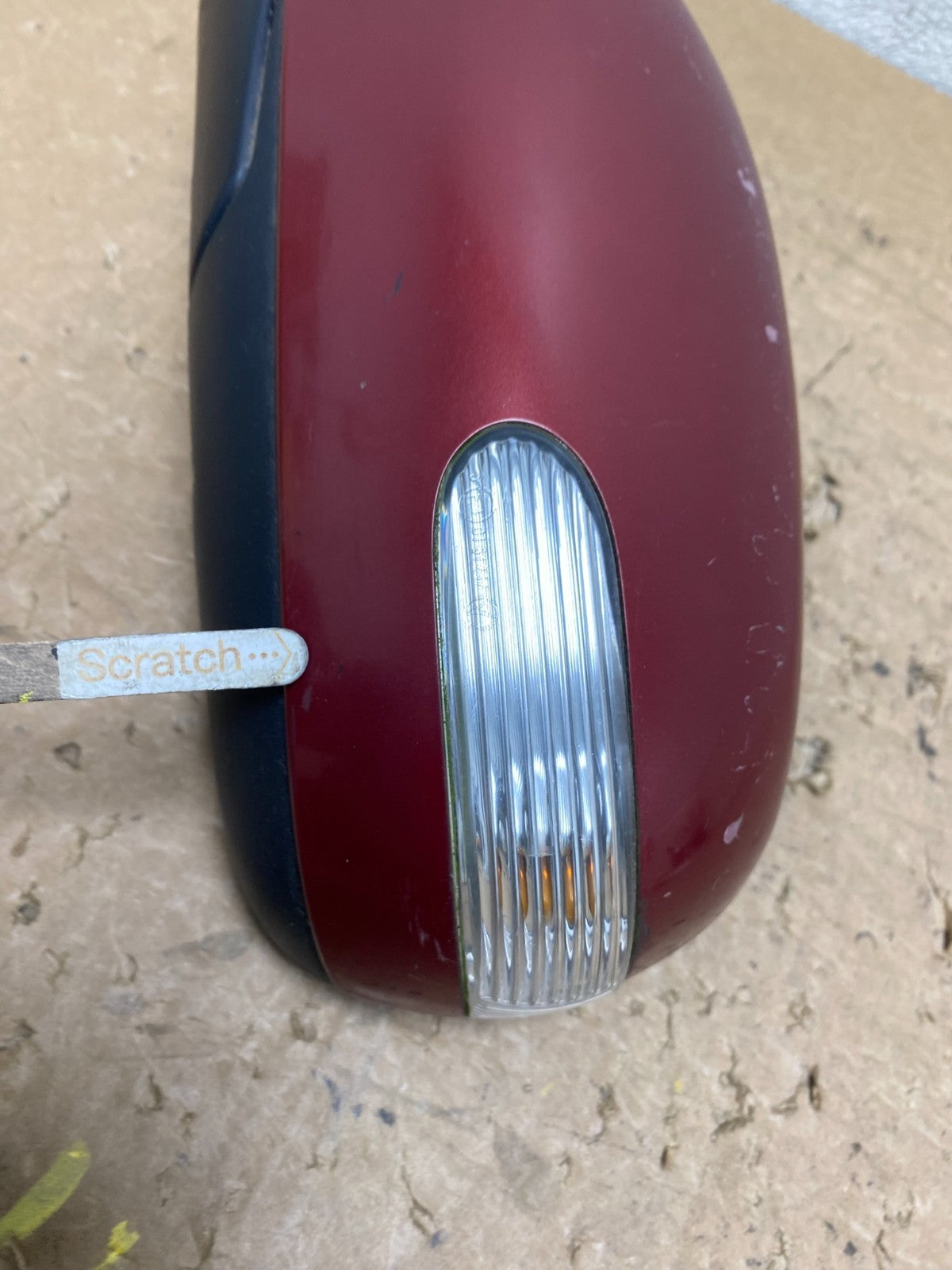 2010 to 2013 Kia Forte Sedan Left Driver LH View Turn Signal Mirror OEM V6215 DW6