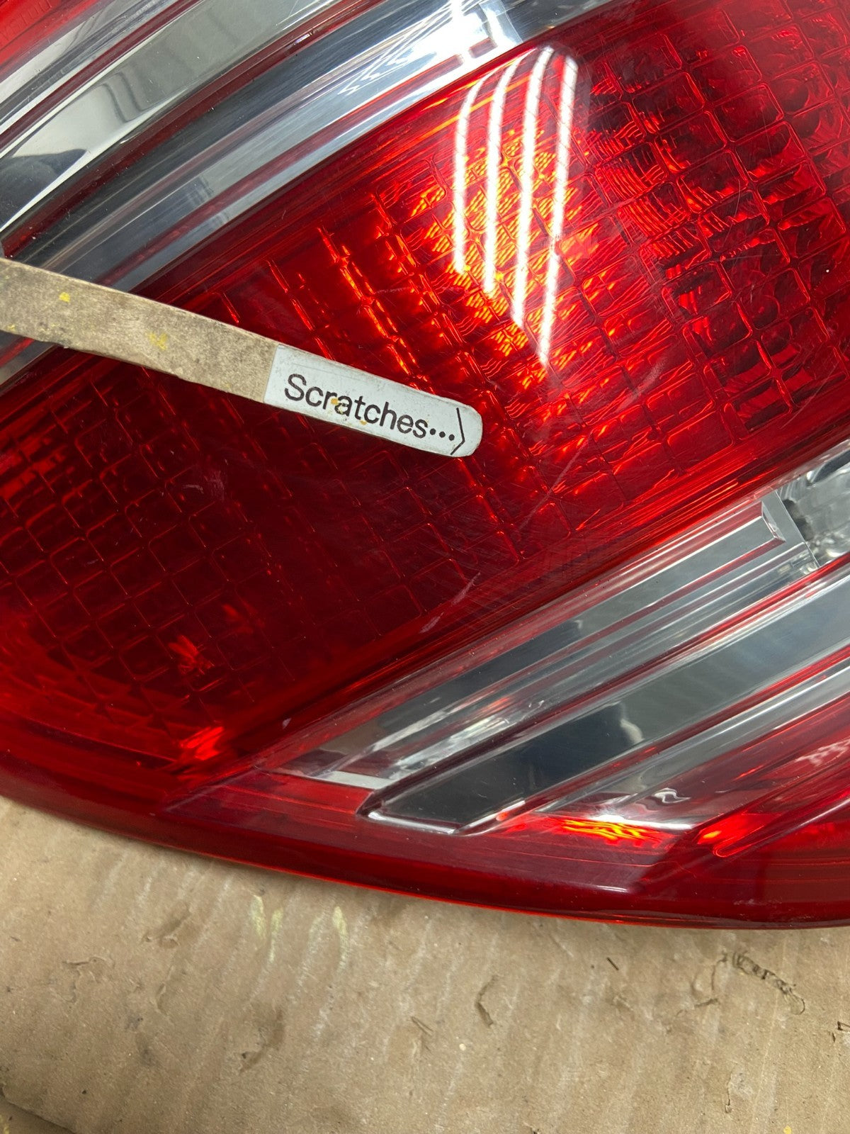2007 to 2009 Mercedes GL-Class GL450 Right Passenger Tail Light OEM AC0095 DW3