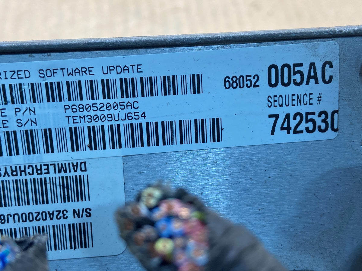 2010 Dodge Challenger Charger Engine Computer Module ECU PCM ECM AG1482 DG2